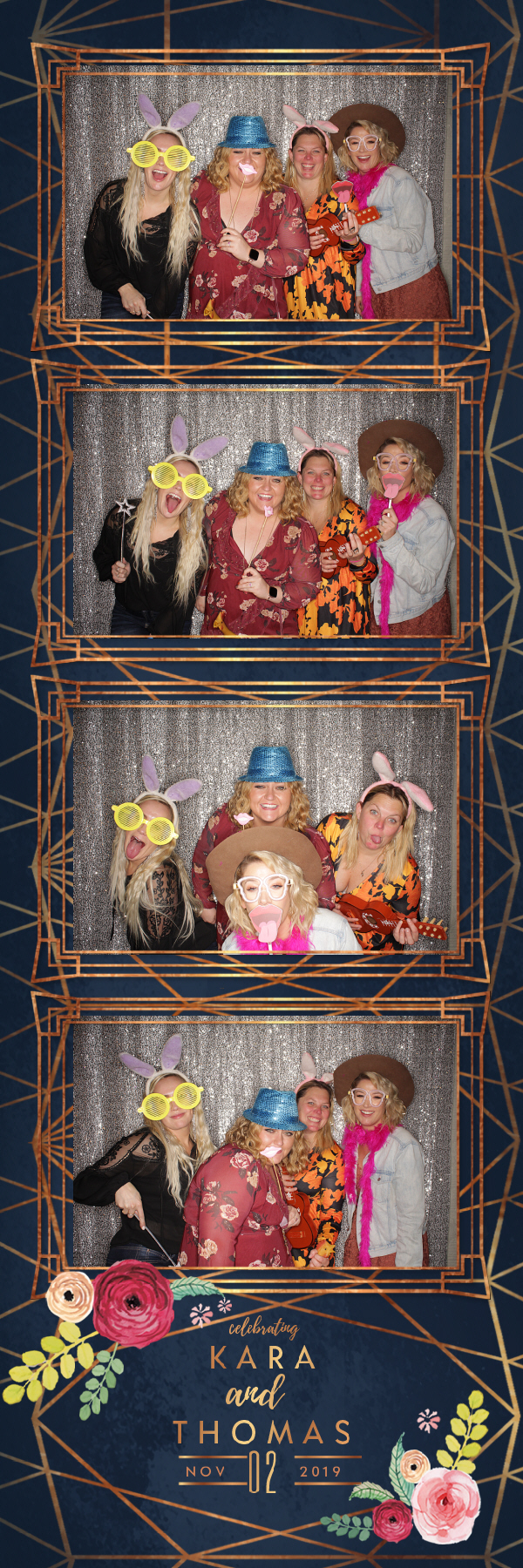 Kara and Thomas Wedding | View more photos from the event at gallery.photoboothbillings.com/u/PhotoBoothBillings/Kara-and-Thomas-Wedding